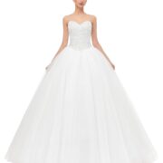 Women's Ball Gown Bridal Wedding Dresses, Ivory, 18 Plus