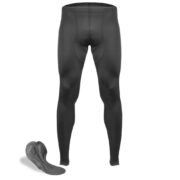 AERO|TECH|DESIGNS | Men's Triumph Padded Cycling Tights | High Performance Compression Spandex | Made in USA, Black, Large