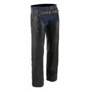 Milwaukee Men's Jean Pocket Chap (Black, 4X-Large Tall)