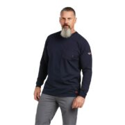 ARIAT Men's Fr Stretch Logo T-Shirt, Amazon, Medium