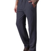 Urban Buccachi Men's High Rise Regular Track Pants (TRK-001-XXL-Dark Grey