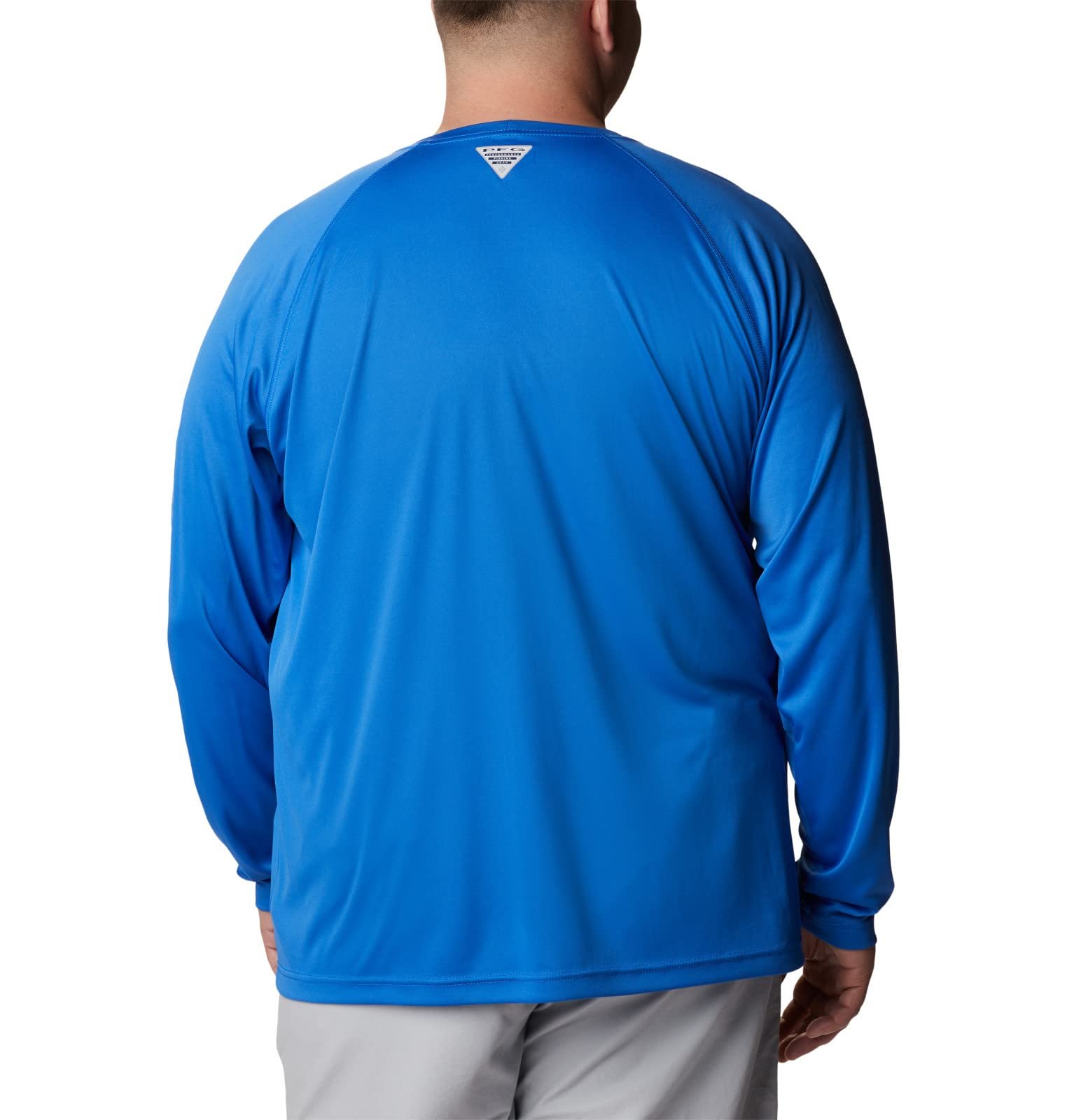 Columbia Mens Terminal Tackle Long Sleeve T-Shirt, Vivid Blue Assorted - Image 7