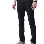 TURMS Men's Travel Edition Jeans, Odor Control, Mid Rise Traveler Comfort Denim, Stretchable & Breathable, Cotton Rich Fabric