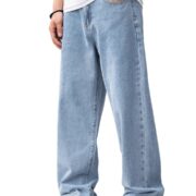 KOTTY Men's Solid Regular Fit Mid Distressed Fashionable Trendy Denim Jeans(Blue, 28)