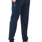RynoGear Men High Rise Regular Fit Super Stretchable Track Pant Navy Blue, Large