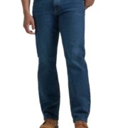 Wrangler Men's Loose Fit Jeans (ZM200VS_Blue_32W x 34L)