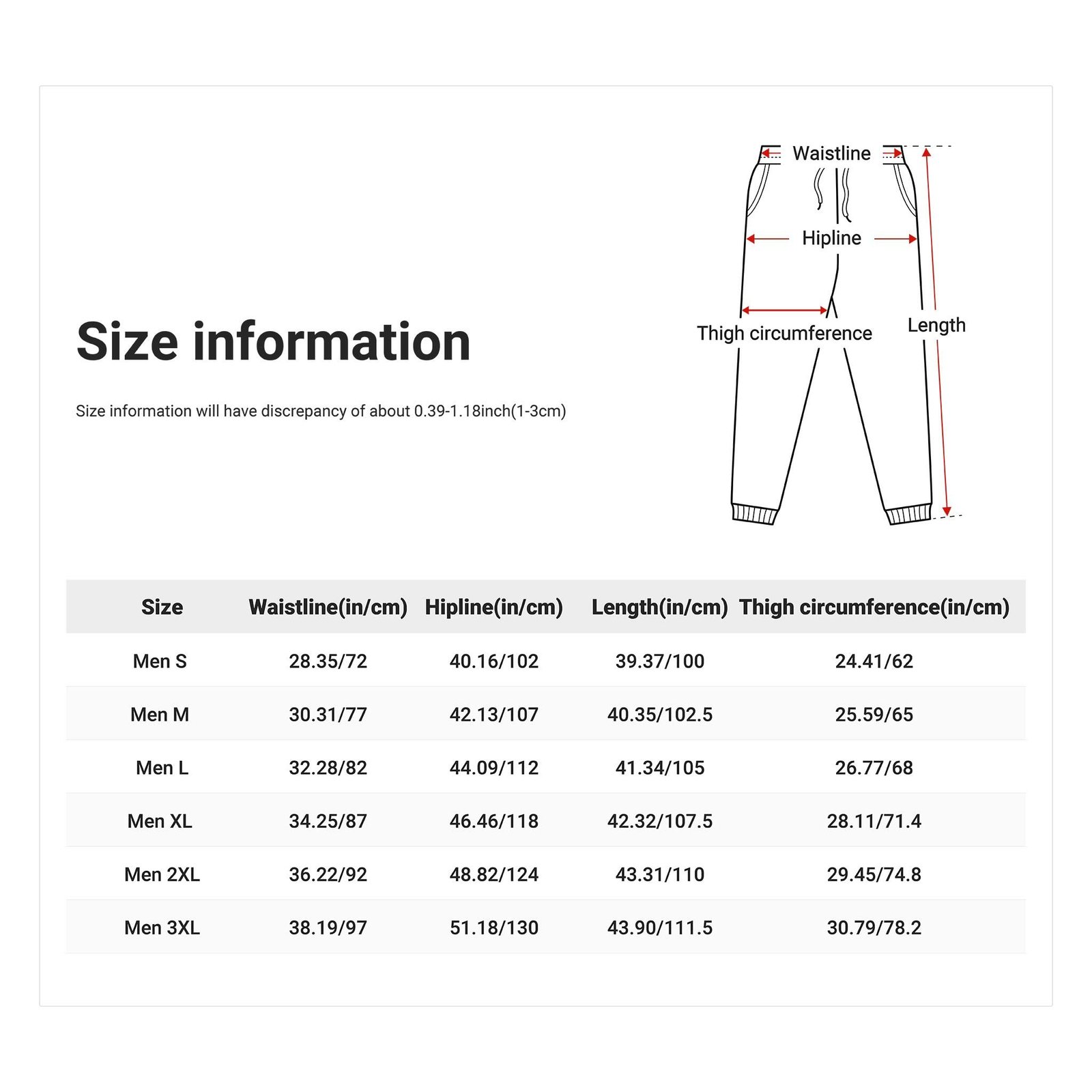 Socira Sweatpants for Men Men's Sports Jogger Pants Mens 3D Printed Casual Pants Workout Track Pants with Drawstring, Style-1, Medium - Image 7