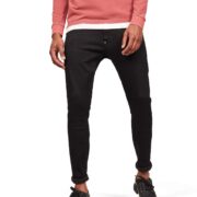 G-Star Raw Men's Revend Skinny Fit Jeans, Pitch Black, 28W x 30L