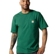 Carhartt Men's K87 Workwear Short Sleeve T-Shirt (Regular and Big & Tall Sizes), North Woods Heather