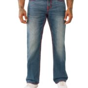True Religion Men's Billy Super T Flap Jean, Ericcson Pl Dark Wash