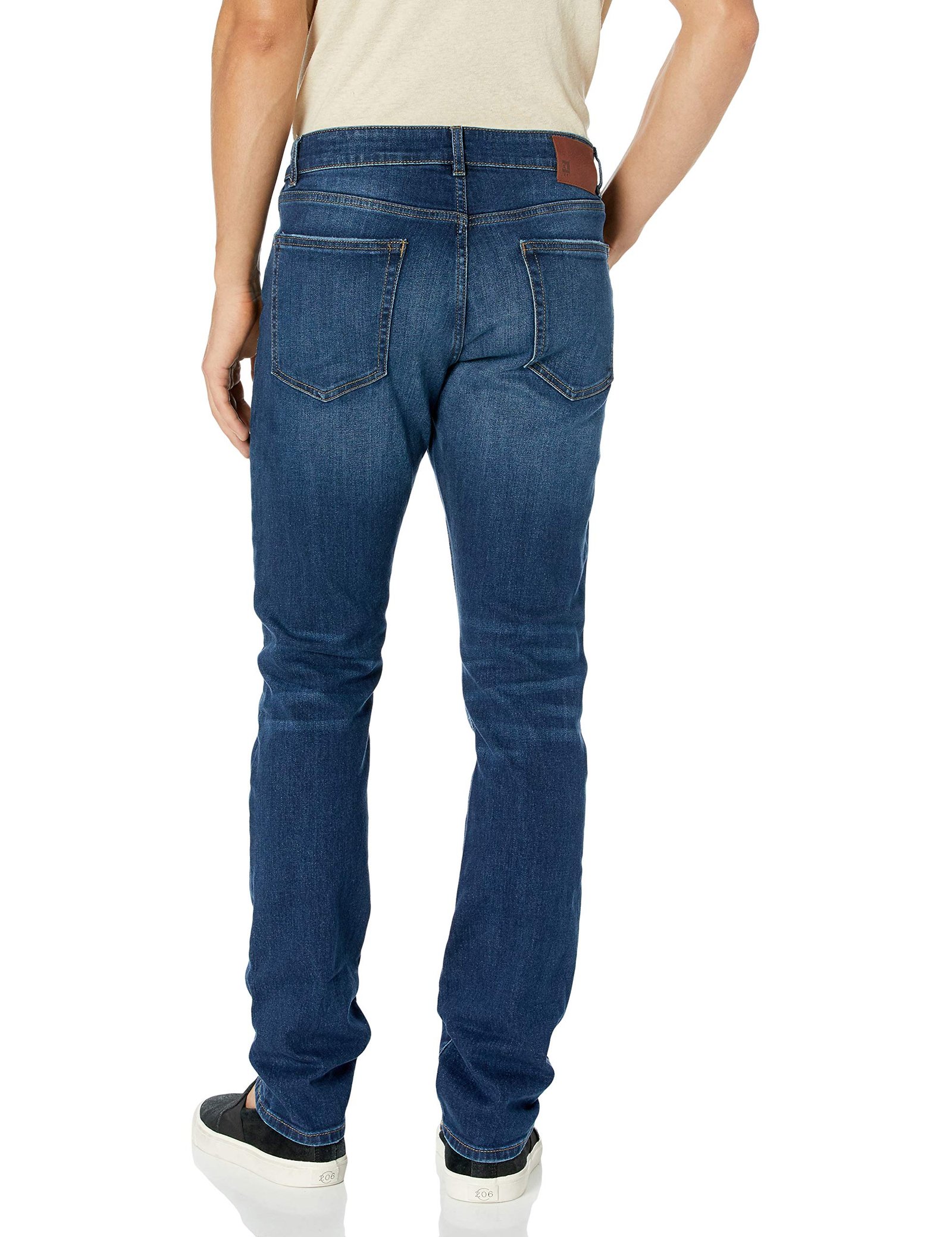DL1961 Men's Russell Slim Straight Jean, Acre, 33 - Image 2