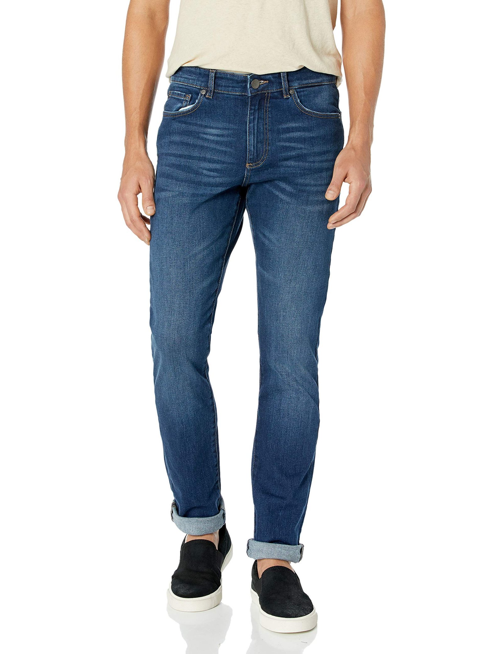 DL1961 Men's Russell Slim Straight Jean, Acre, 33